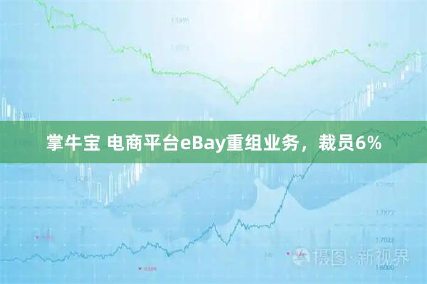 掌牛宝 电商平台eBay重组业务,裁员6%